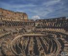 Τρέχουσα εικόνα από το εσωτερικό του το Κολοσσαίο στη Ρώμη
